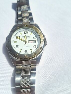 Vintage Two Tone Coleman Divers Style Quartz Watch